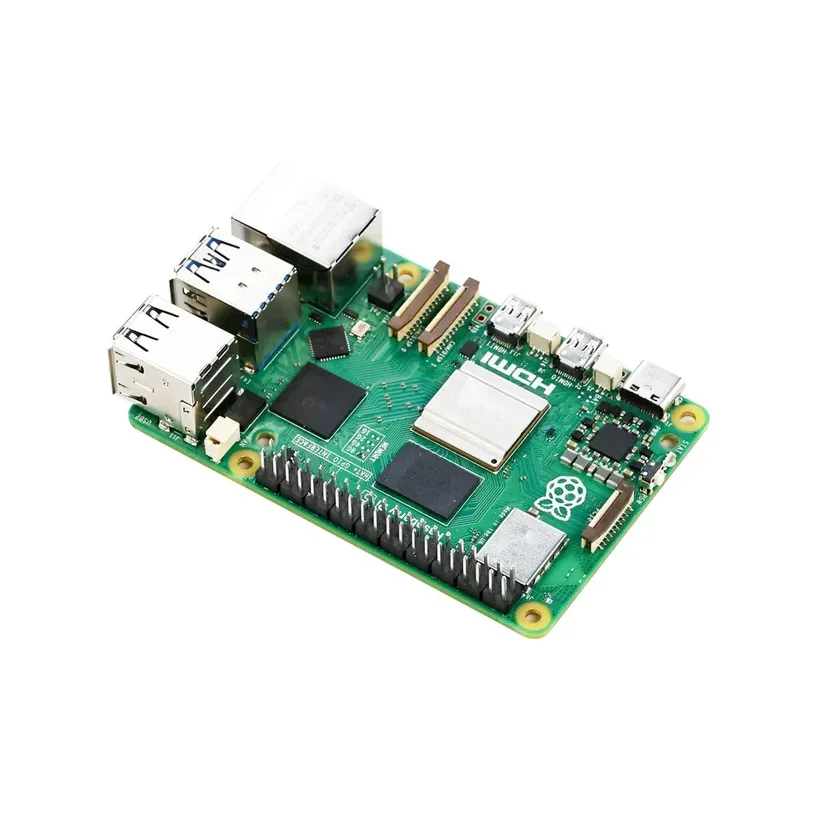 BoMaSOfficial Original Raspberry Pi 5 Single Board Computer 2GB 4GB 8GB 16GB Cortex-A76 Linux PCIe Gigabit Ethernet USB3.0 Pytho