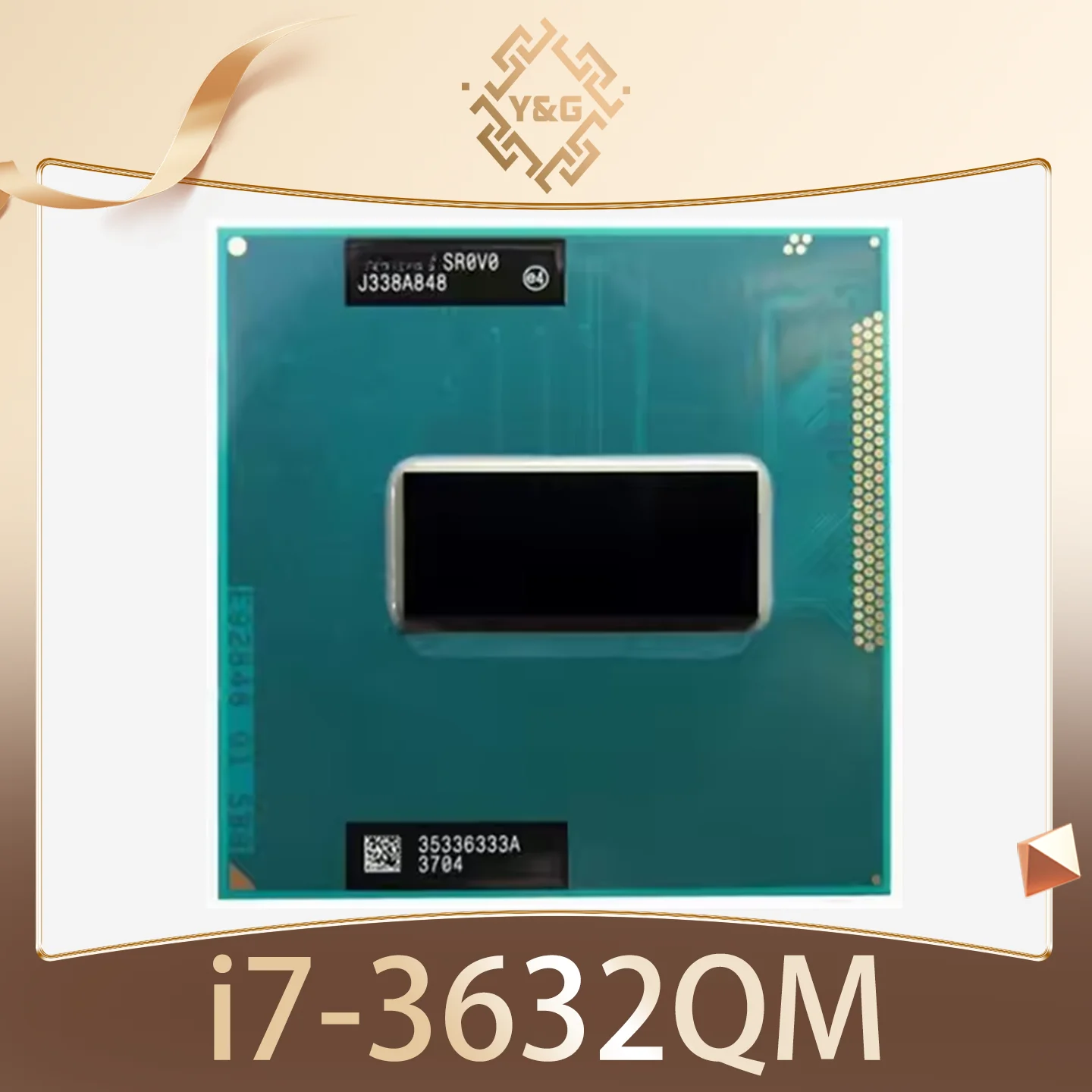 Core i7-3632QM SR0V0 i7 3632QM 2.2 GHz Used Quad-Core Eight-Thread CPU 6M 35W Socket G2 / rPGA988B