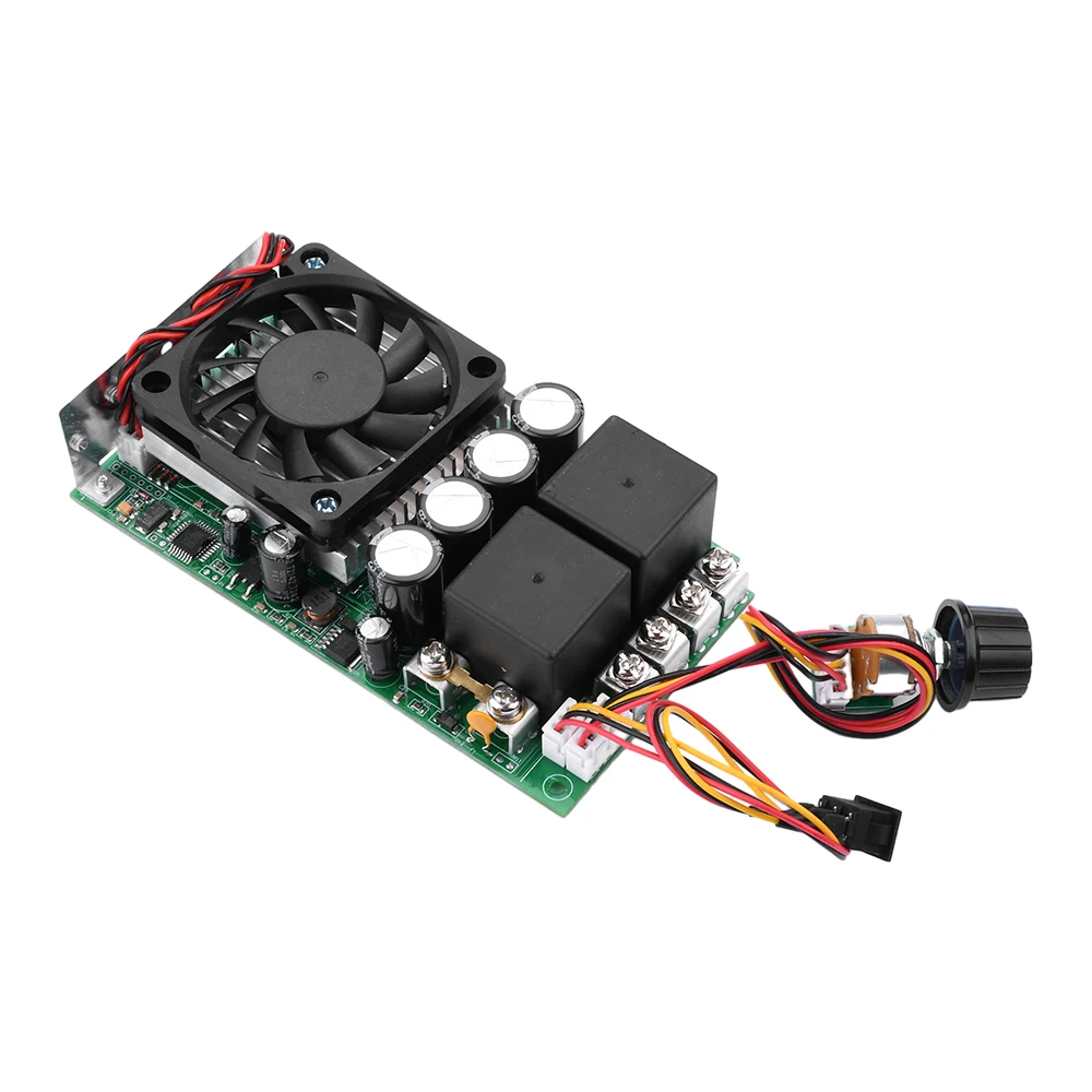 DC 10-50V Industrial Grade 3000W 100A PWM Brushed DC Motor Speed Controller Wide Voltage Speed Control Input PLC Control