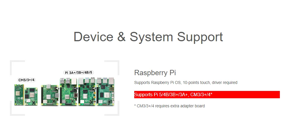 Waveshare 10.1 inch IPS Capacitive Touchscreen DSI Display 1280x800 Pixel 10-point Touch for Raspberry Pi 5/4B/3B+/3A+, CM3/3+/4