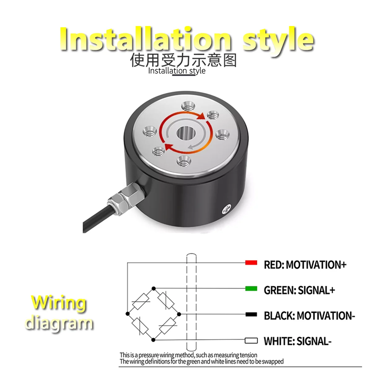Compact Torque Load Cell Micro Reaction Torque Sensor 0-100Nm High Sensitivity Stainless Steel Force Sensor for Torque