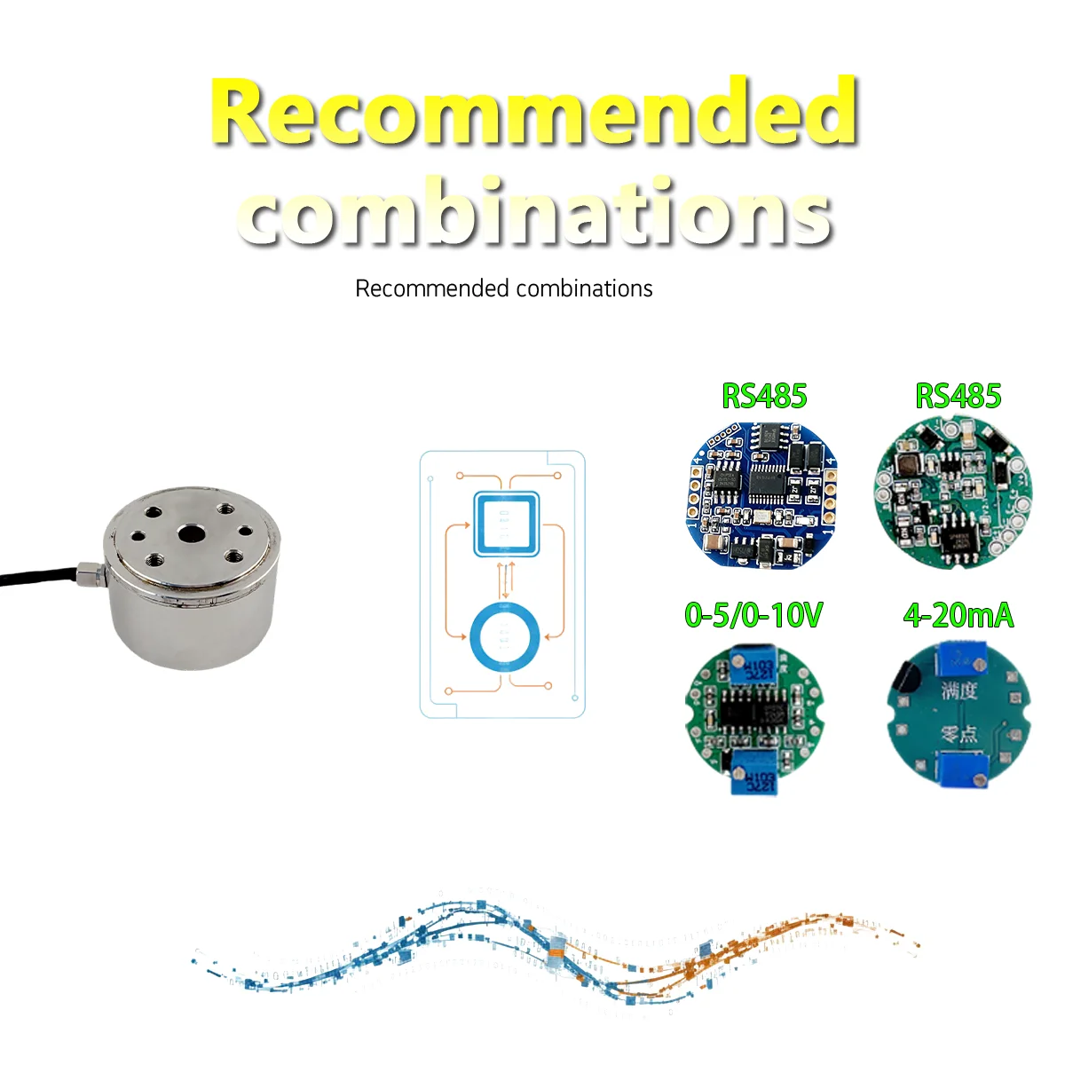 Compact Torque Load Cell Micro Reaction Torque Sensor 0-100Nm High Sensitivity Stainless Steel Force Sensor for Torque
