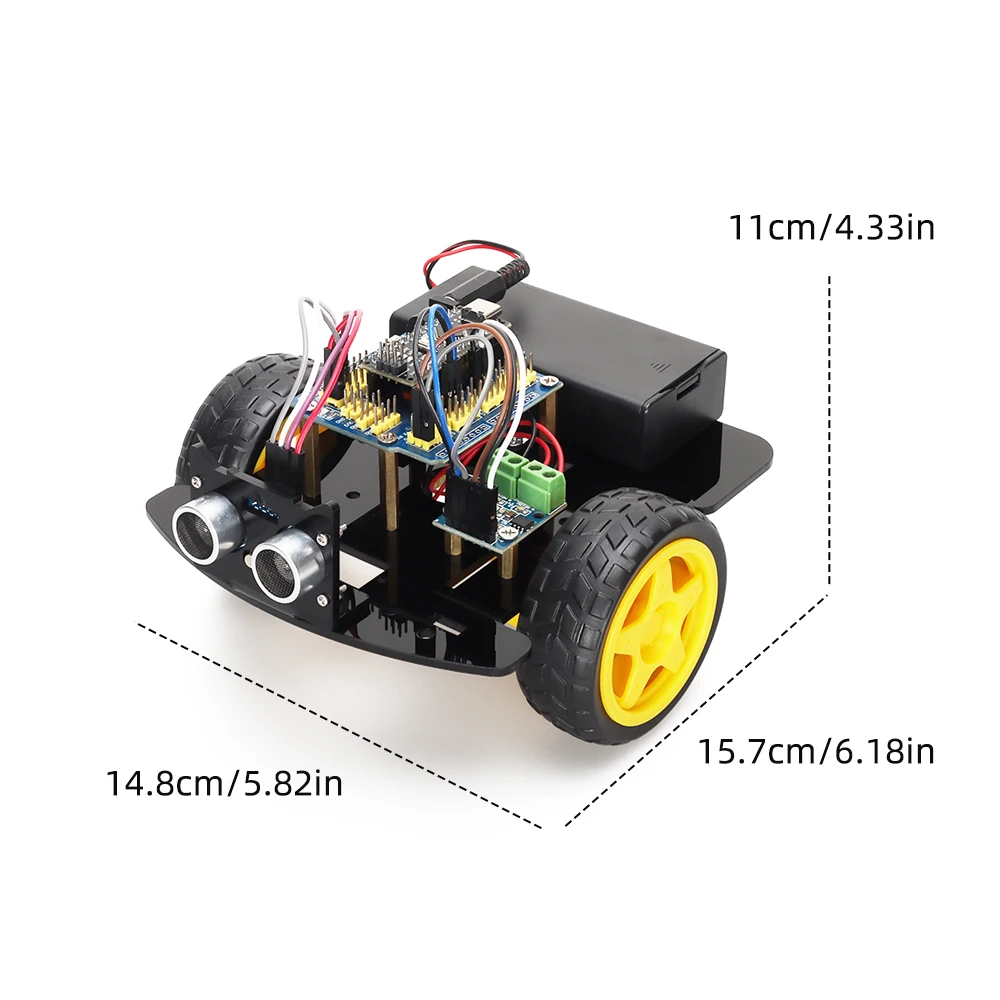 TSCINBUNY Smart Starter Robot Kit For Arduino Programming Learning and Develop Skills Complete Kit Educational Robotic Kit