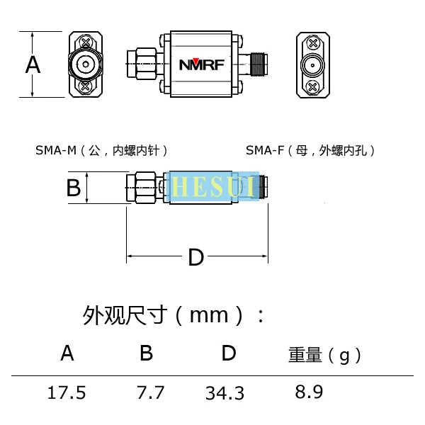 1640MHz-1715MHz 1680MHz filter RF BPF Filter module SAW band pass bandpass filter module board SMA port CNC Al shield shel