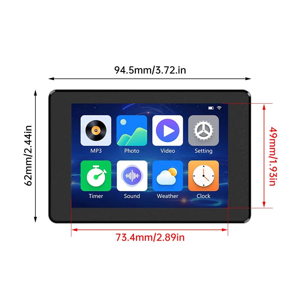 ESP32 3.5-inch capacitive touch screen ESP32-S3 WIFI Bluetooth development board 320x480 RGB 65K screen AXS15231B driver chip