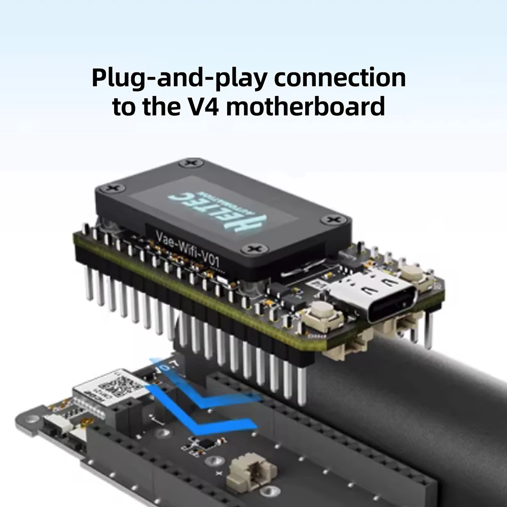 WiFi LoRa 32 V4 Meshtastic ESP32-S3R2 SX1262 LoRa Module 3.5 Touch Screen L76K GNSS Low Power Solar Powered IoT Monitoring Node