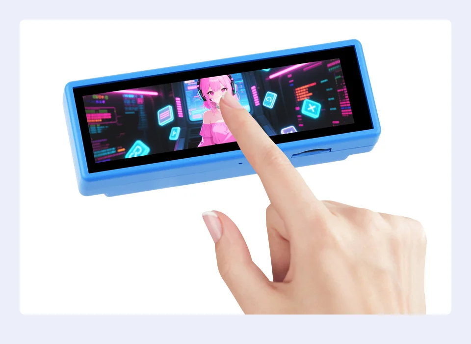 Waveshare ESP32-S3 High-Performance Development Board With 3.49inch IPS Capacitive Touch Display,172×640 Resolution, Integrated