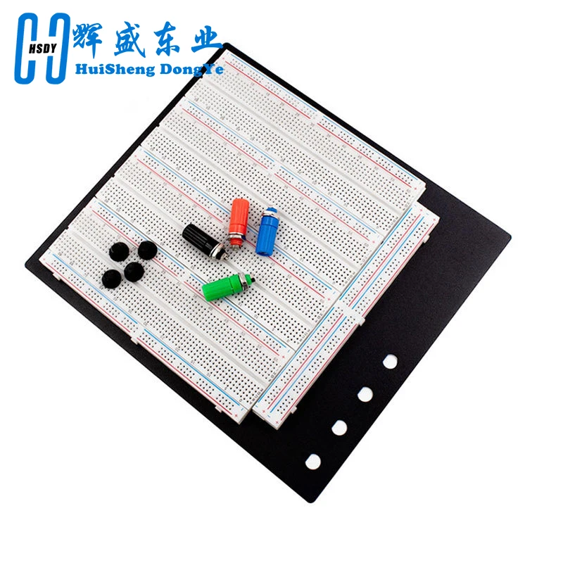 3220 Holes Solderless Breadboard Solderless Circuit Test Board ZY-208 MB-102 Four Combination Boards