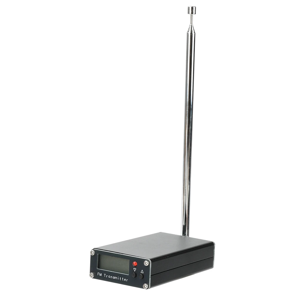 2000 Meter Fm Transmitter 0.5W Digital Display Fm Transmitter Stereo 76-108Mhz Type C Interface