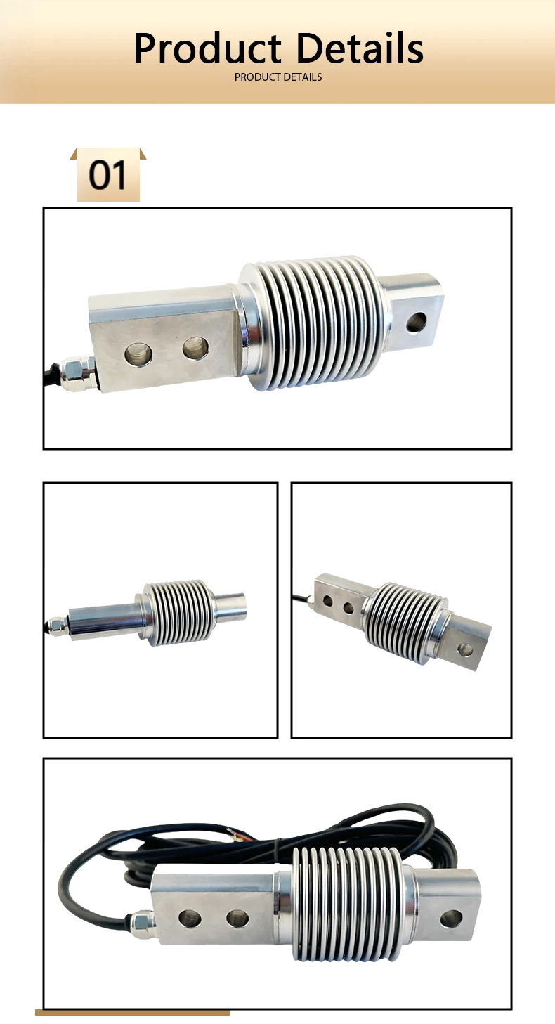 BENGBUZZYQ Rod Type Industrial Grade Load Sensor 3kg~5T Stainless Steel Force Sensor for Tension and Compression Measurement