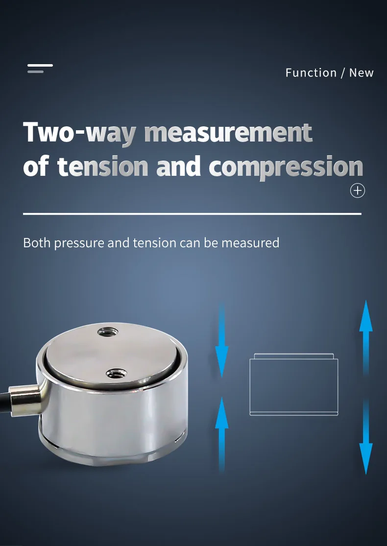 DYZ-100 Daysensor 20 50 100 N High-precision Mini Small-size Tension Compression Pressure Force Sensor Miniature Button Column