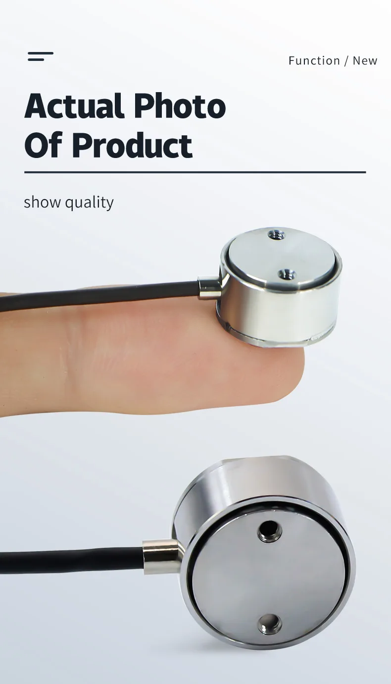 DYZ-100 Daysensor 20 50 100 N High-precision Mini Small-size Tension Compression Pressure Force Sensor Miniature Button Column