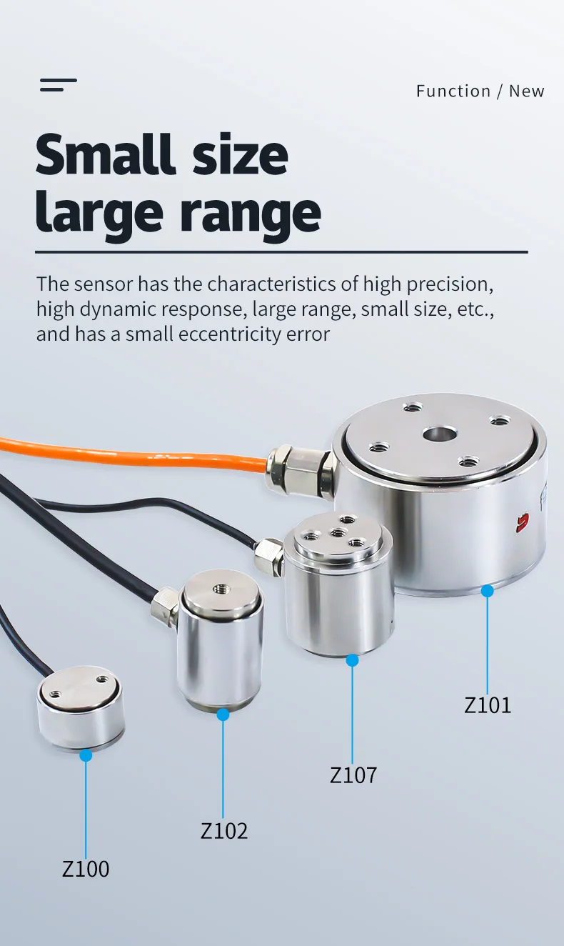 DYZ-100 Daysensor 20 50 100 N High-precision Mini Small-size Tension Compression Pressure Force Sensor Miniature Button Column