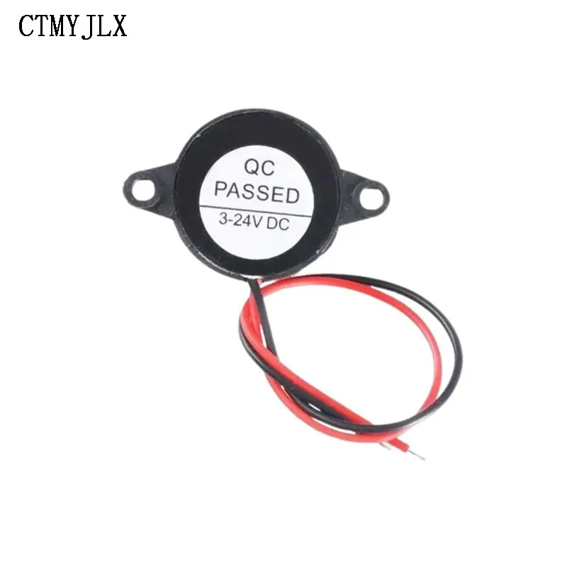 100pcs SFM-20B 85dB High Decibel Active Buzzer Alarm Speaker DC 3-24V Continuous Sound 2312 Piezoelectric Piezo DIY Electronic