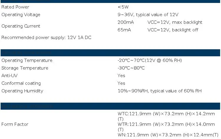 DWIN 4.3 Inch 800x480 TFT LCD Display Module IPS Industrial Grade HMI TTL/RS232 High Brightness Touch Screen DMG80480T043_09W
