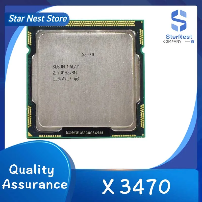 Xeon X3470 2.93GHz SLBJH LGA 1156 cpu processor