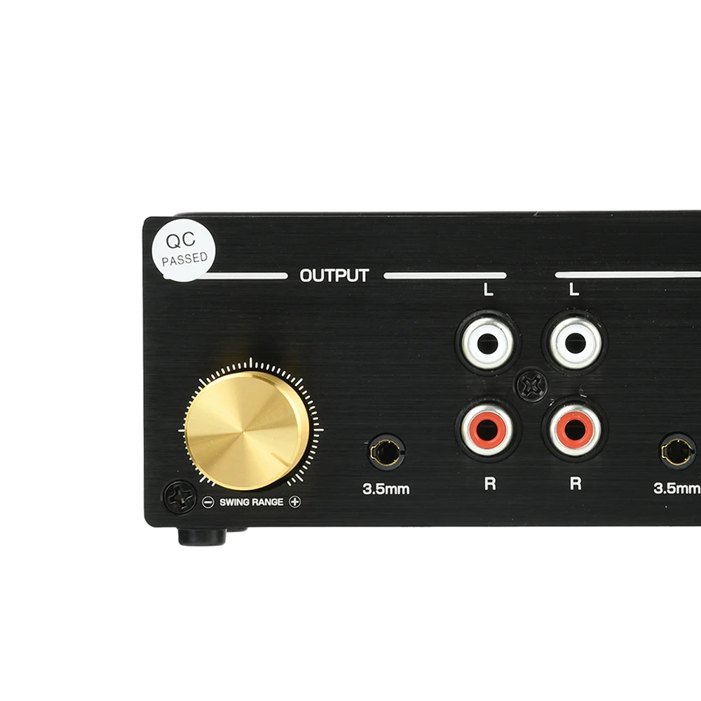 DC 5V Xz-U6 VU Meter Audio VU Meter with 3.5mm/RCA Connectors High Precision Meter Audio Level Indicator
