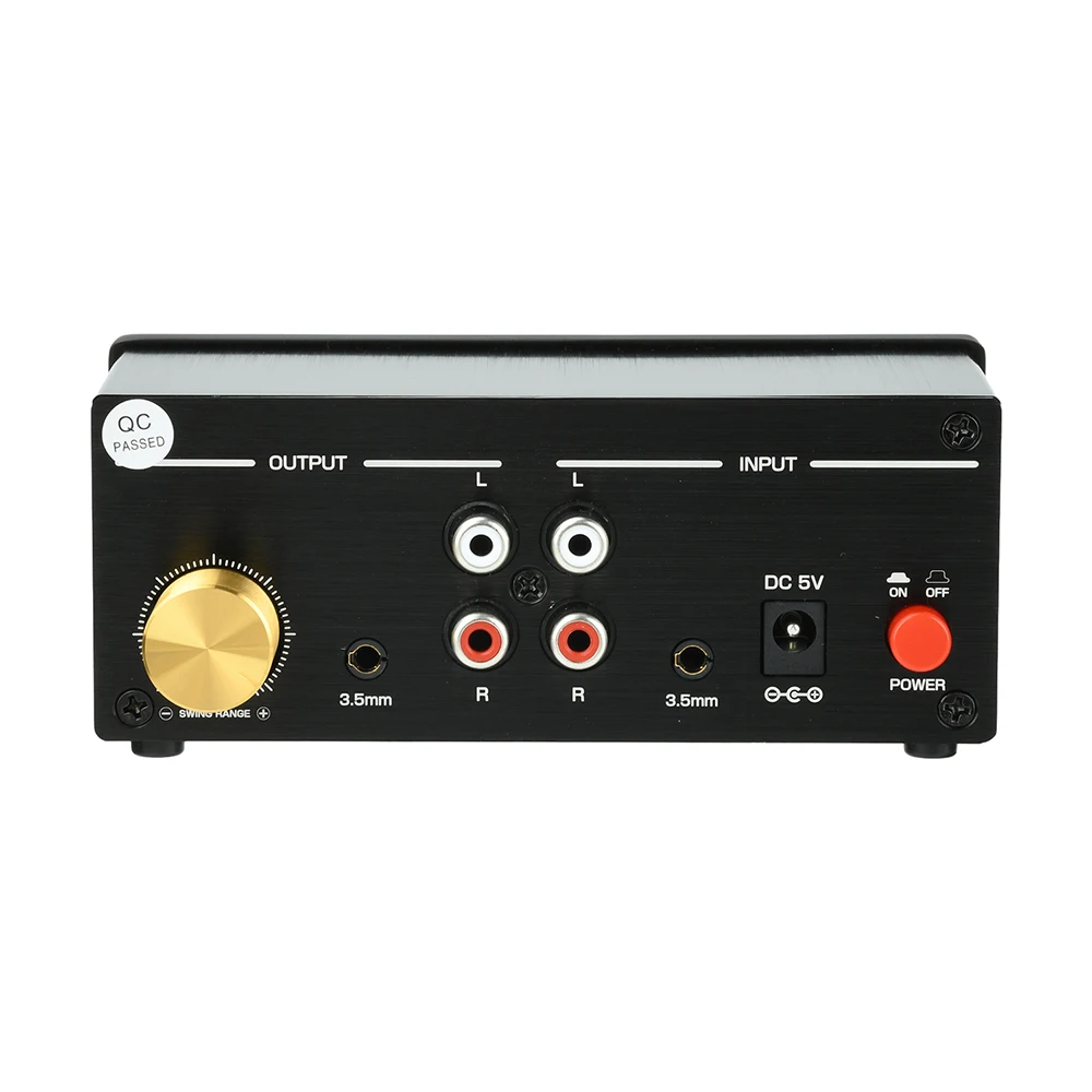 DC 5V Xz-U6 VU Meter Audio VU Meter with 3.5mm/RCA Connectors High Precision Meter Audio Level Indicator