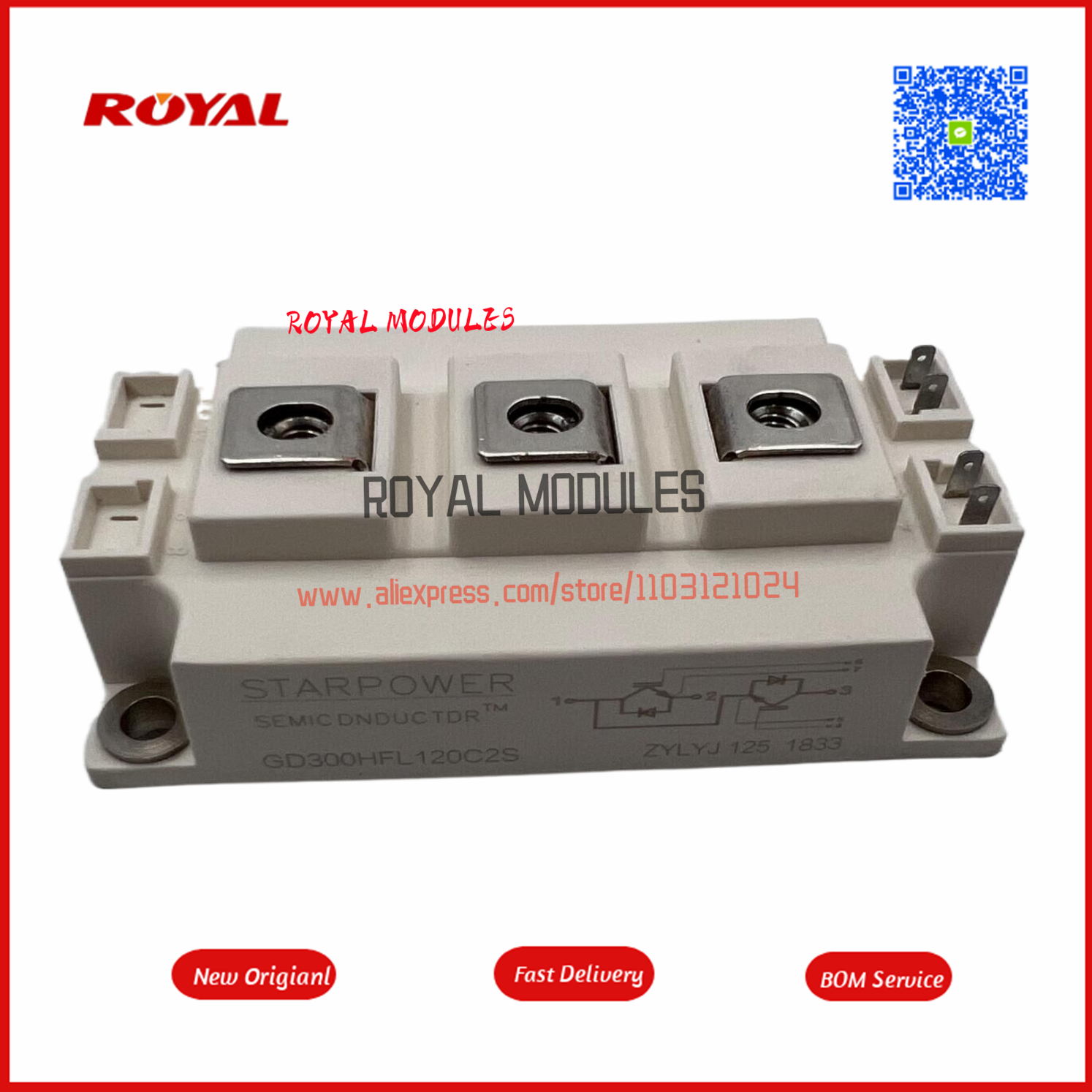 FP15R12W1T4 7MBR10VKC120-50 7MBR15VKA120-50 7MBR15VKC120-50 7MBR15VKA120-50 New Module