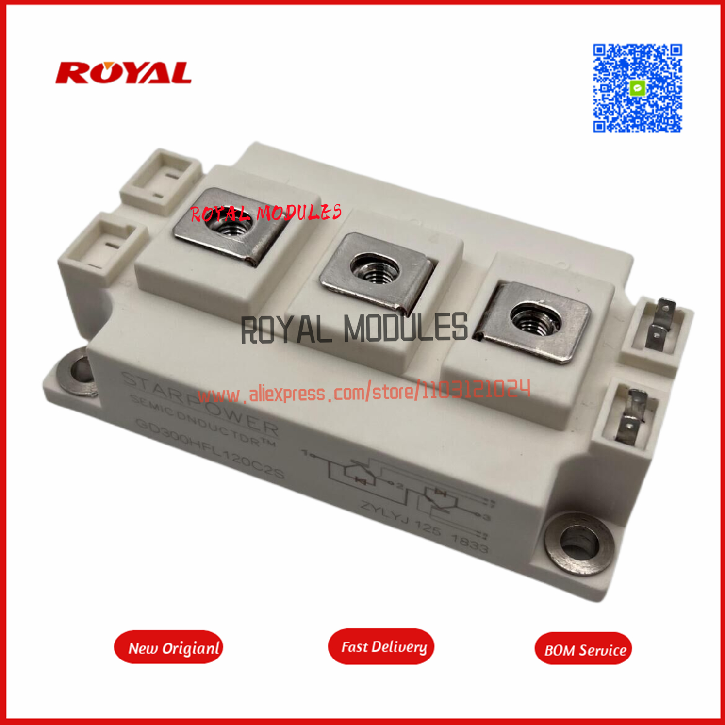 FP15R12W1T4 7MBR10VKC120-50 7MBR15VKA120-50 7MBR15VKC120-50 7MBR15VKA120-50 New Module