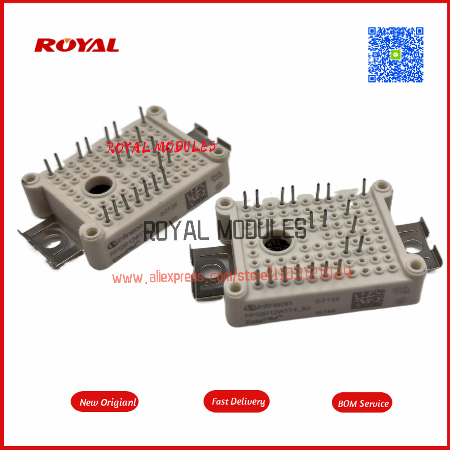 FP15R12W1T4 7MBR10VKC120-50 7MBR15VKA120-50 7MBR15VKC120-50 7MBR15VKA120-50 New Module