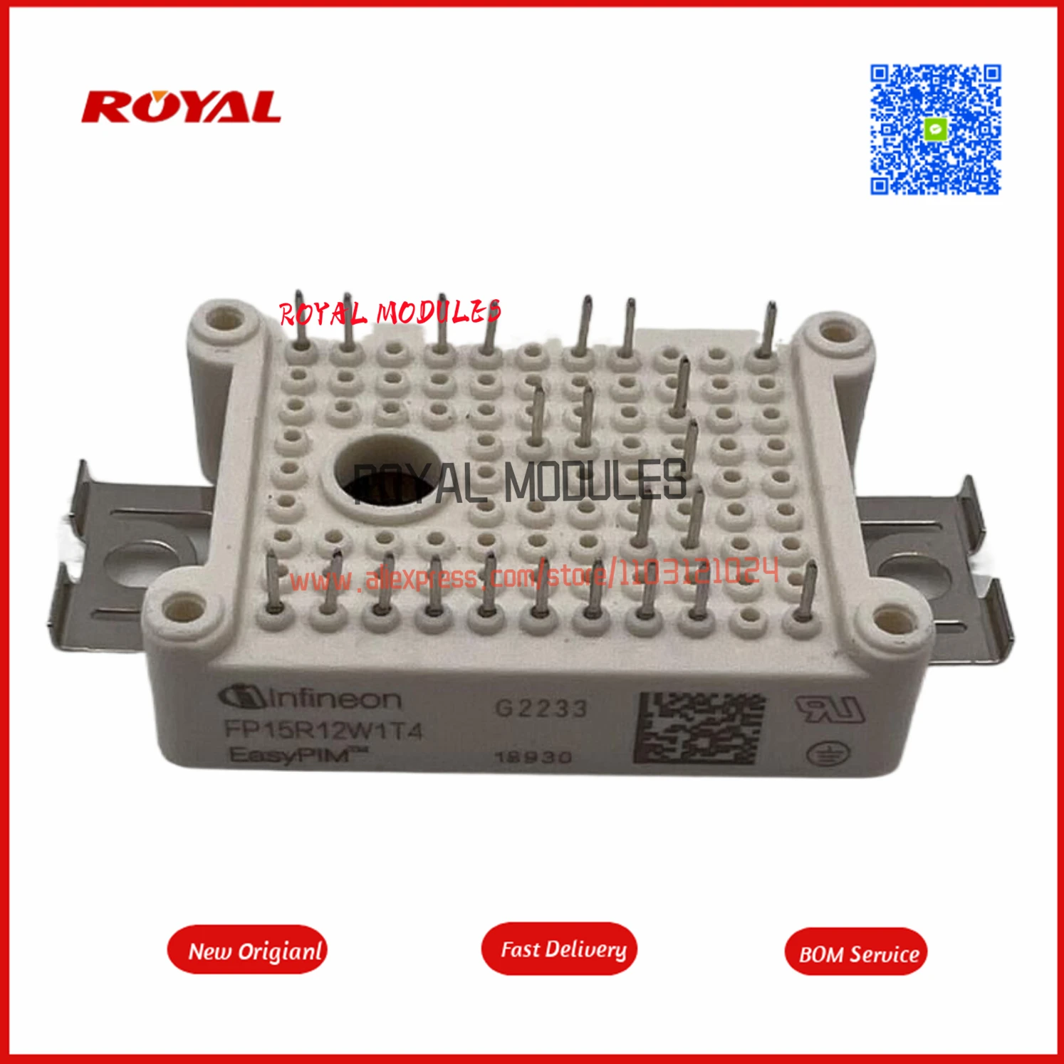 FP15R12W1T4 7MBR10VKC120-50 7MBR15VKA120-50 7MBR15VKC120-50 7MBR15VKA120-50 New Module