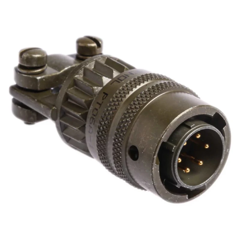 PT06A-10-6P(SR),Male Pins,Bayonet Lock,PT06A-10-6S(SR),Interconnect Device,6P,Circular Connector Plug,Female Sockets,PT06A-10-6S