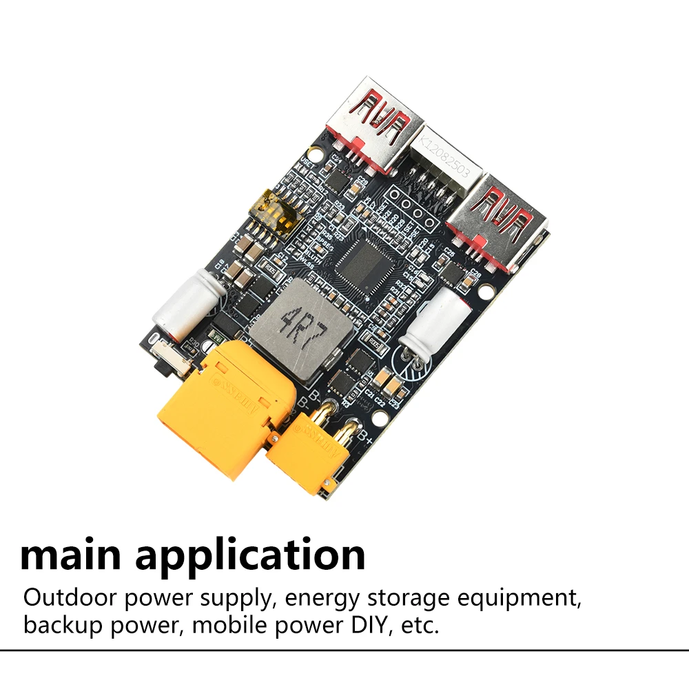 2-7S DC 5-20V 100W Fast Battery Charger Module PD Decoy Lithium Battery Charger Support PD2.0/3.0/3.1 PPS FCP QC2.0/3.0/3.0+ SCP