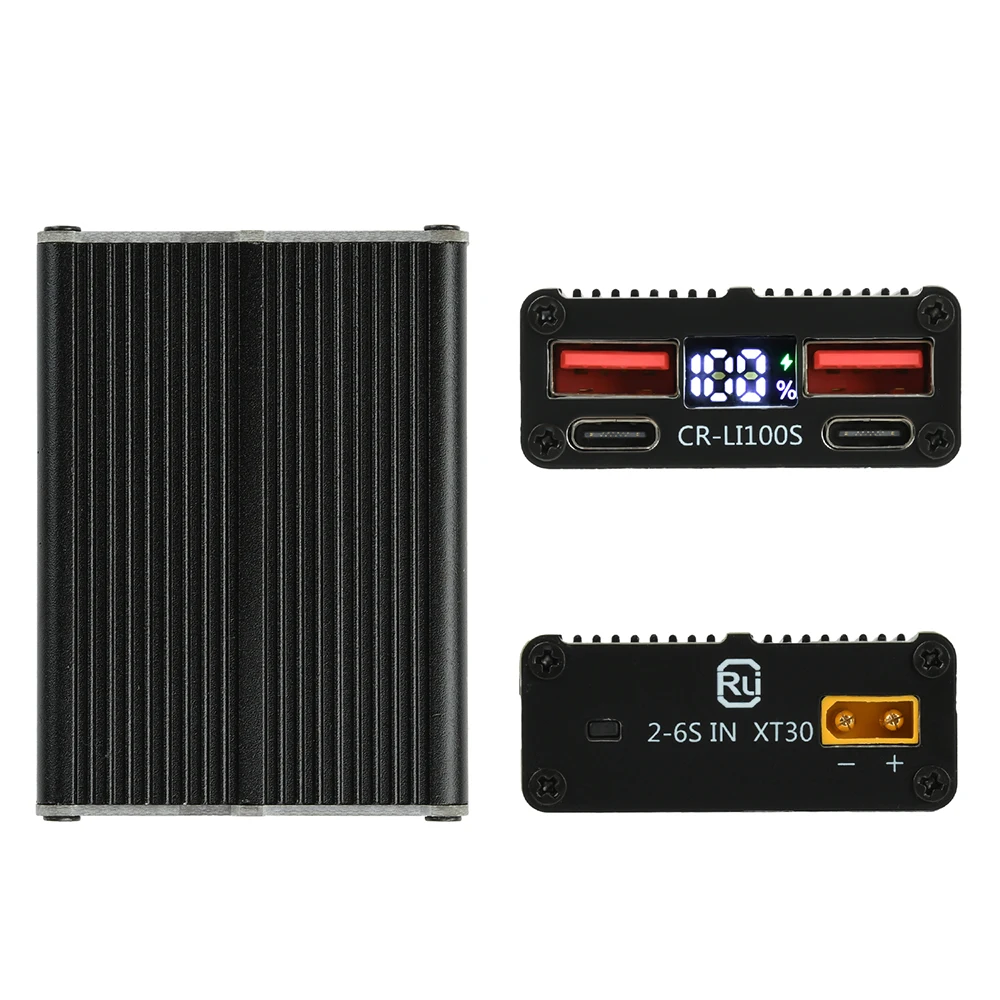 2-7S DC 5-20V 100W Fast Battery Charger Module PD Decoy Lithium Battery Charger Support PD2.0/3.0/3.1 PPS FCP QC2.0/3.0/3.0+ SCP