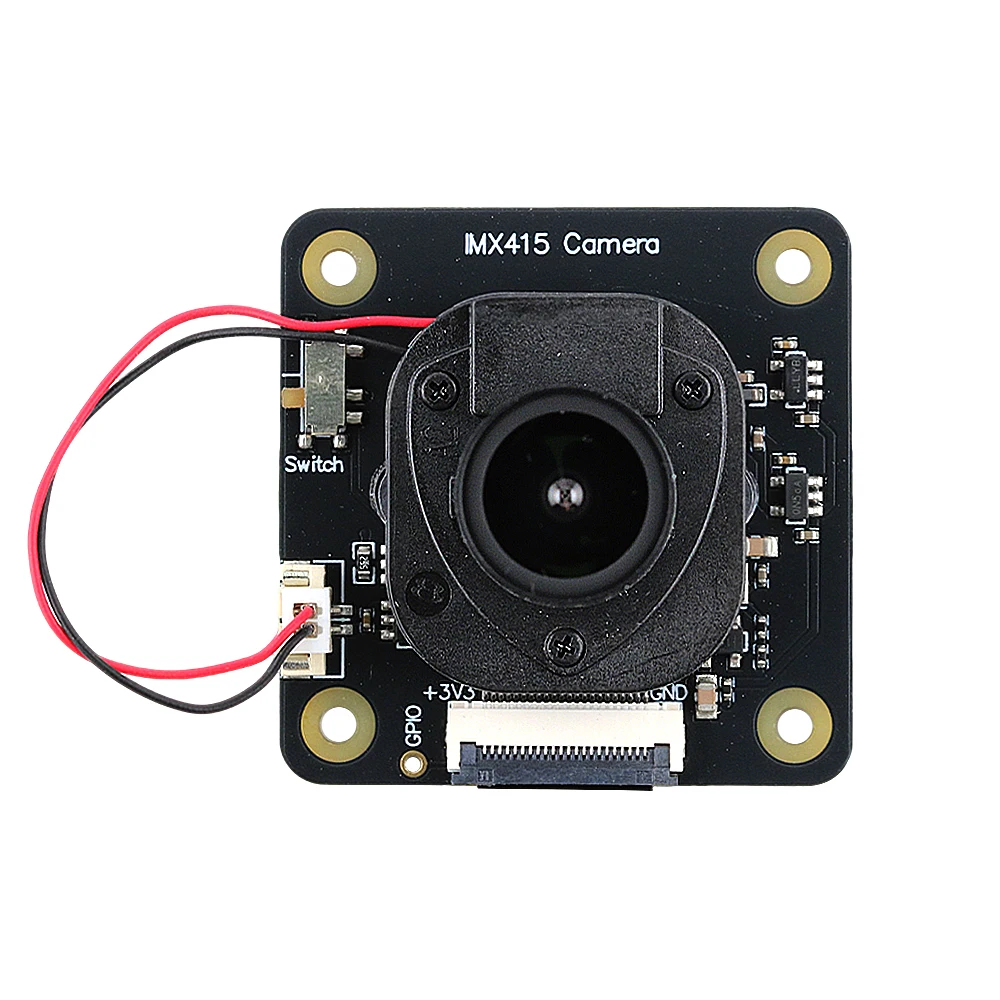 IMX415 Camera Module 8MP 3840*2160 98° IR-CUT FOV Low Light HD For Raspberry Pi 5 4B+ 3B+ 3B 3.95MM Focal Length