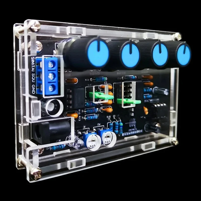 DIY ICL8038 Multifunctional Low Frequency Signal Generator 5Hz-400kHz Multi-Wave DIY Soldering Project Practice Electronic Kit