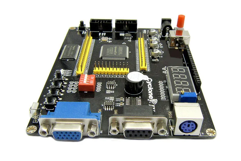 Educational DIY Kit Electronic CycloneIV EP4CE6 EP4CE10 FPGA Development PCB Board + USB Blaster Programmer + Black Box