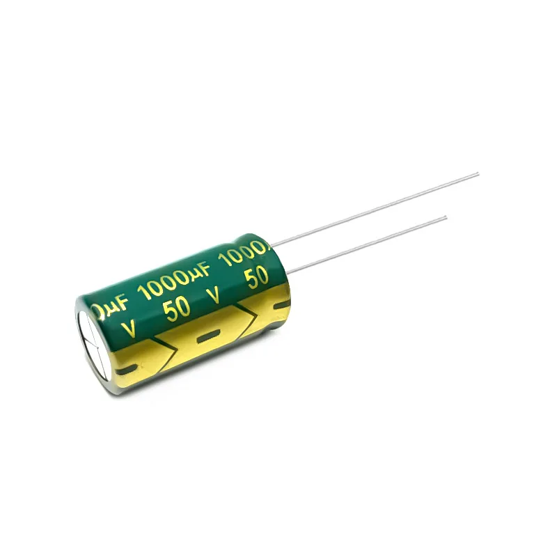 50V 1000uF Electrolytic Capacitor Low ESR High Frequency 13x25mm for Power Supply 30Pcs
