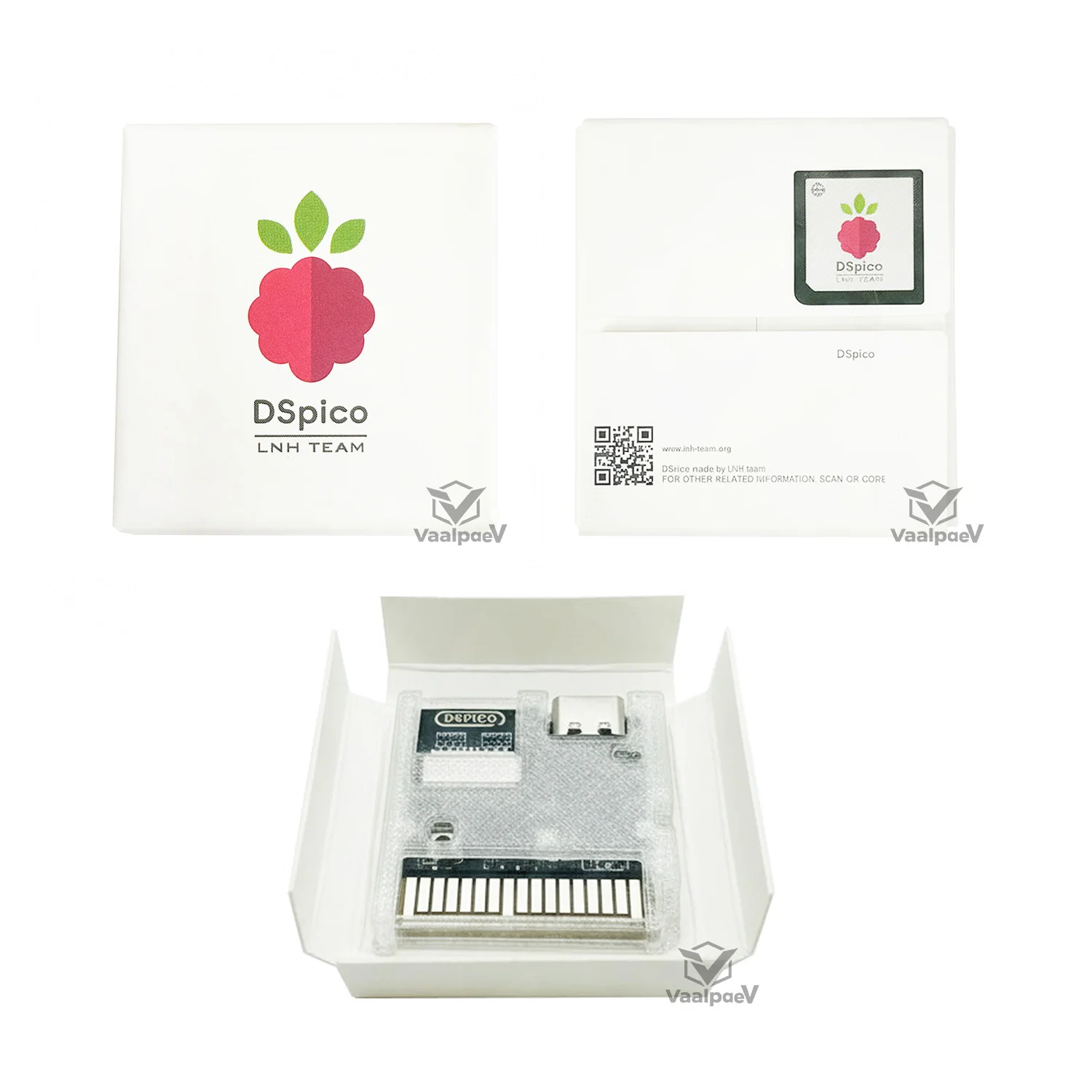 2PCS New DSpico Open Source R4 Alternative with Type-C RP2040 Supports NDS DSi 3DS