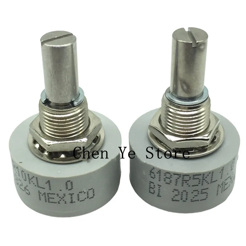 1PCS 100% Original new conductive plastic potentiometer single ring 6187R 1K 2K 5K 10K 6187-138A LF R20K 360 degrees unlimited