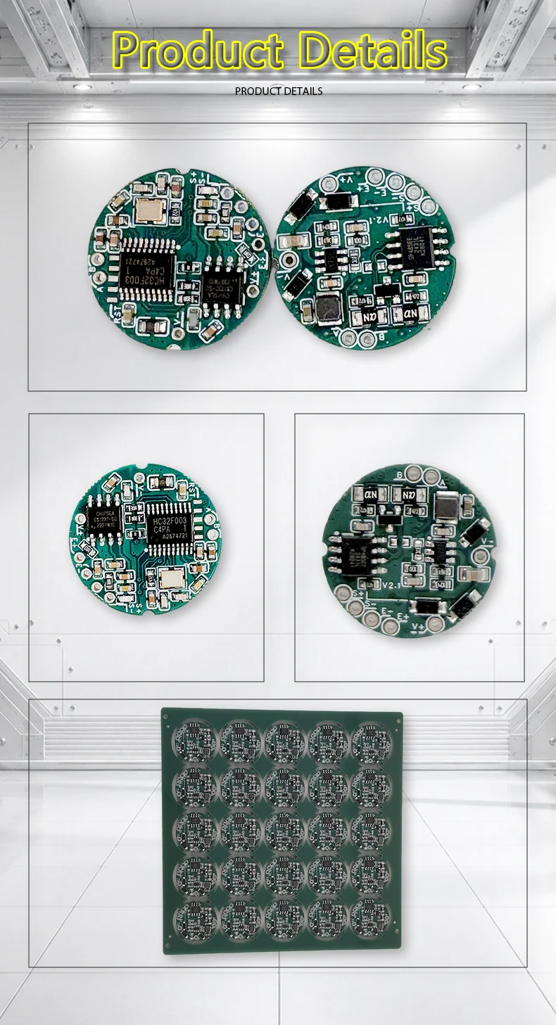 Built-in 485 Digital Weighing Transmitter Load Cell Amplifier Board 1/500000 Resolution Modbus Output