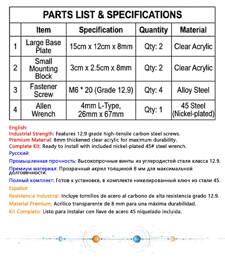 2026 New Professional Mavin Load Cell Weight Sensor Aluminum Alloy 3-100kg Range with Complete DIY Installation Hardware