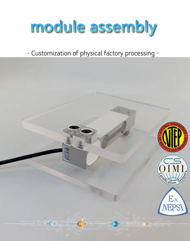 2026 New Professional Mavin Load Cell Weight Sensor Aluminum Alloy 3-100kg Range with Complete DIY Installation Hardware