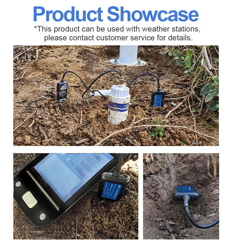 Gemho Brand Factory Soil 7in1 Integrated Real Time Portable Soil Analyzer Handheld Soil NPK Sensor Data Logger Soil PH EC Sensor