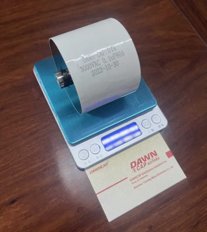 DAWNCAP DTR 0.1UF 3000VAC 0.072UF 0.089UF 80A Resonant Capacitor 92*55MM M6