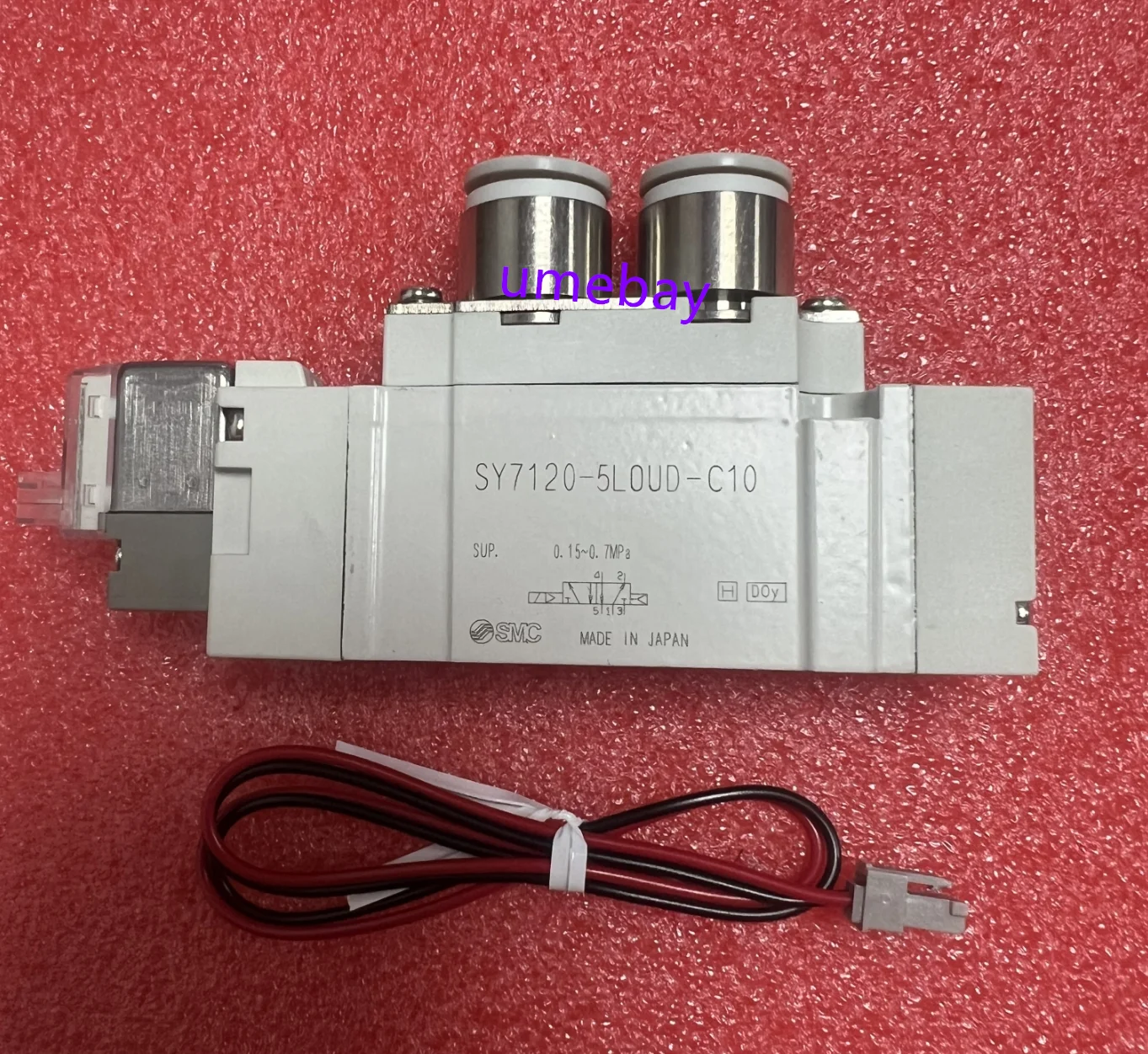 1 Piece, Solenoid Valve, SY7120-4LZD-C8 SY7120-5GD-C8 SY7120-5LOUE-C8 SY7120-5GZE-C8 SY7120-5LZD-C10 SY7120-5LOUD-C10