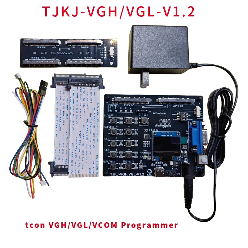 TCON VGH VGL VCOM Voltage Regulation Programmer for Electronics