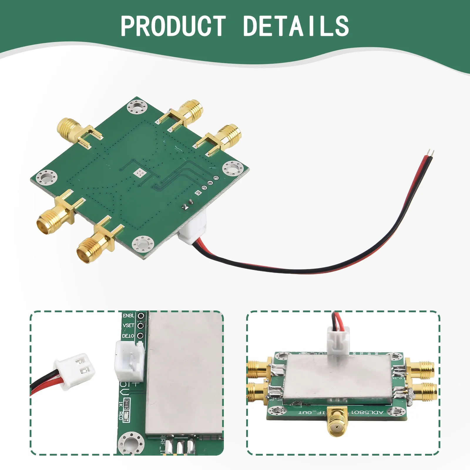 RF Communication System ADL5801 Active Mixer 10MHz-6GHz Wideband RF Mixer