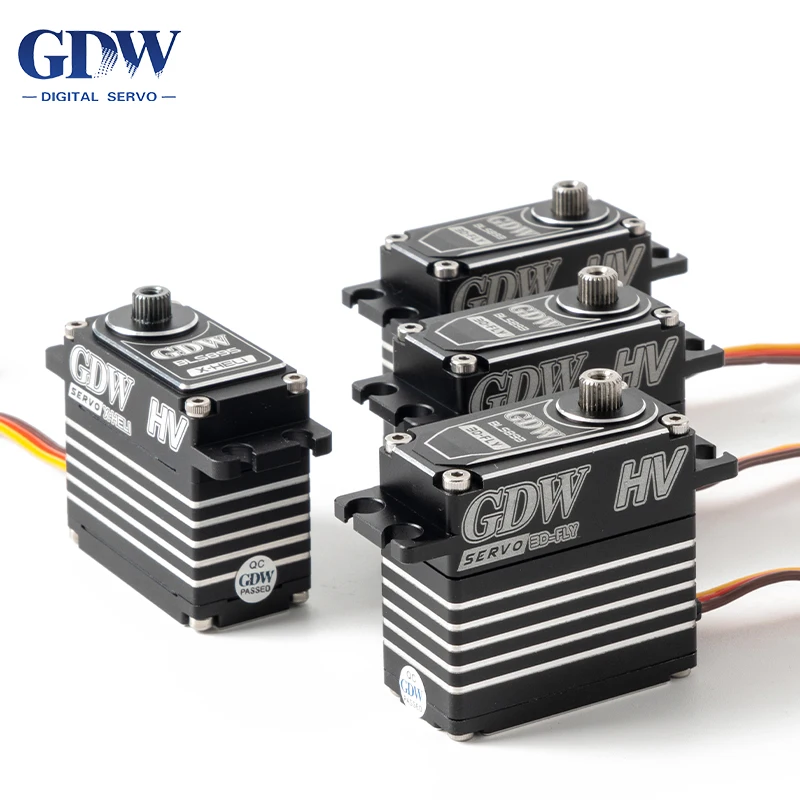 GDW BLS893HV 36KG High Torque Steel Gear Brushless Digital Servo Motor for Aircraft Fixed Wing Turbojet UAV RC Car