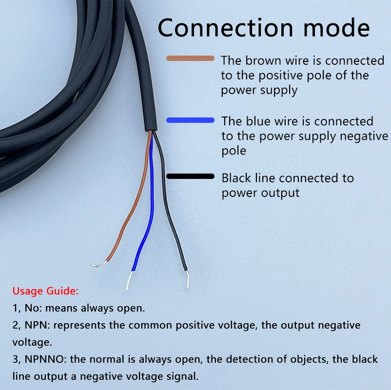 PARMA High-frequency Speed Color Sensor Detection Range of 200mm Anti-jitter Identification of Small Color Spots PM-F200N