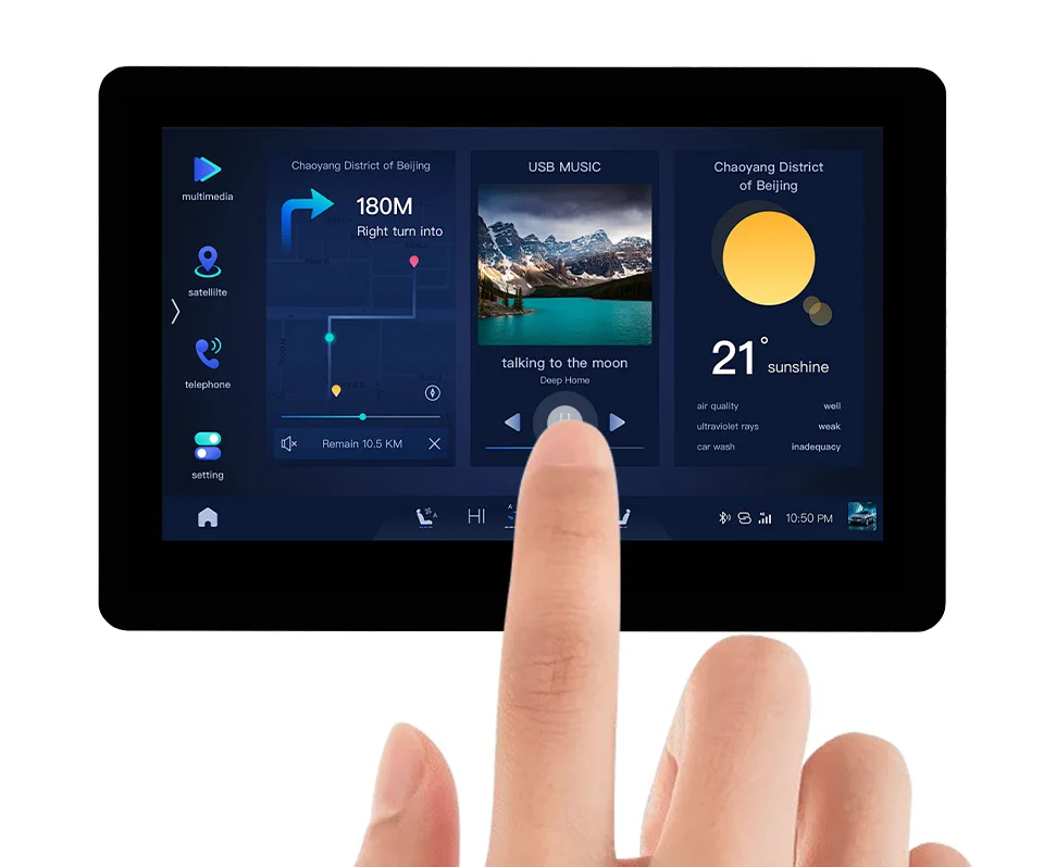 Waveshare ESP32-S3 4.3 inch IPS Touchscreen LCD HMI GUI Development Board 800×480 5-point Touch 32-bit LX7 Dual-core Processor