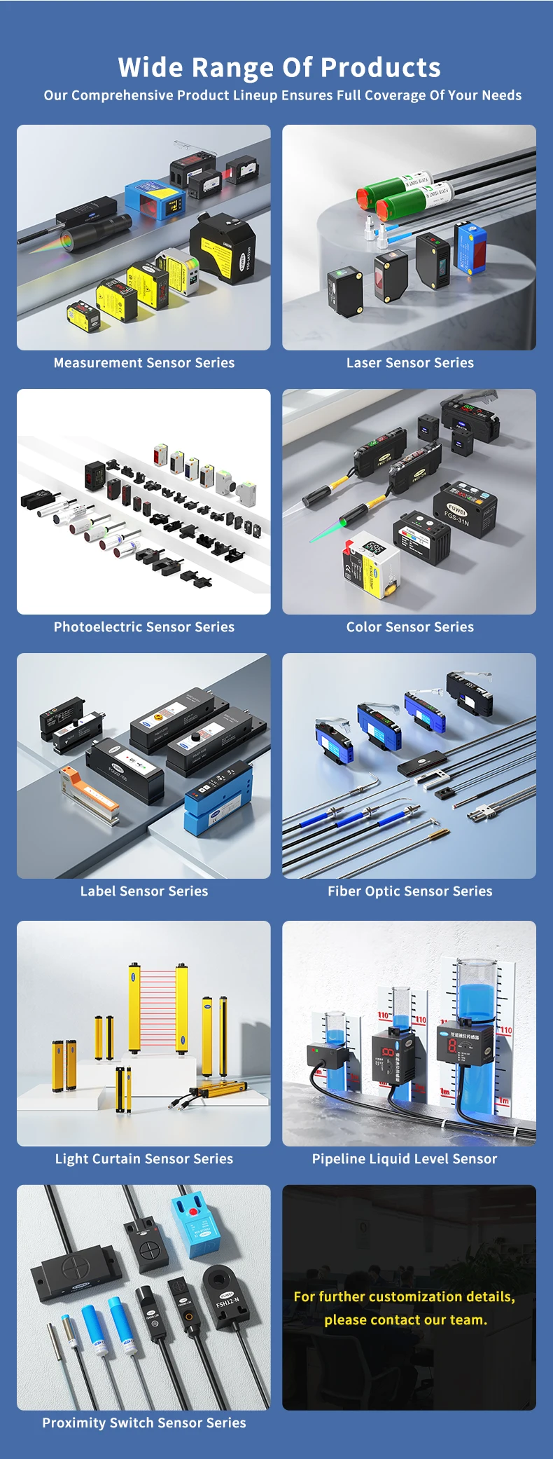 FUWEI FGS-22 Series RGB Color Mark Sensor Photoelectric Switch Color Recognition Sensor Correction Tracking for Labeling Sensor