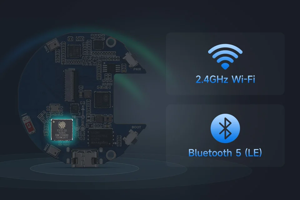 Waveshare ESP32-S3 1.75inch AMOLED Round Touch Display Development Board,466X466 resolution,Aluminum Alloy Case,Onboard Dua