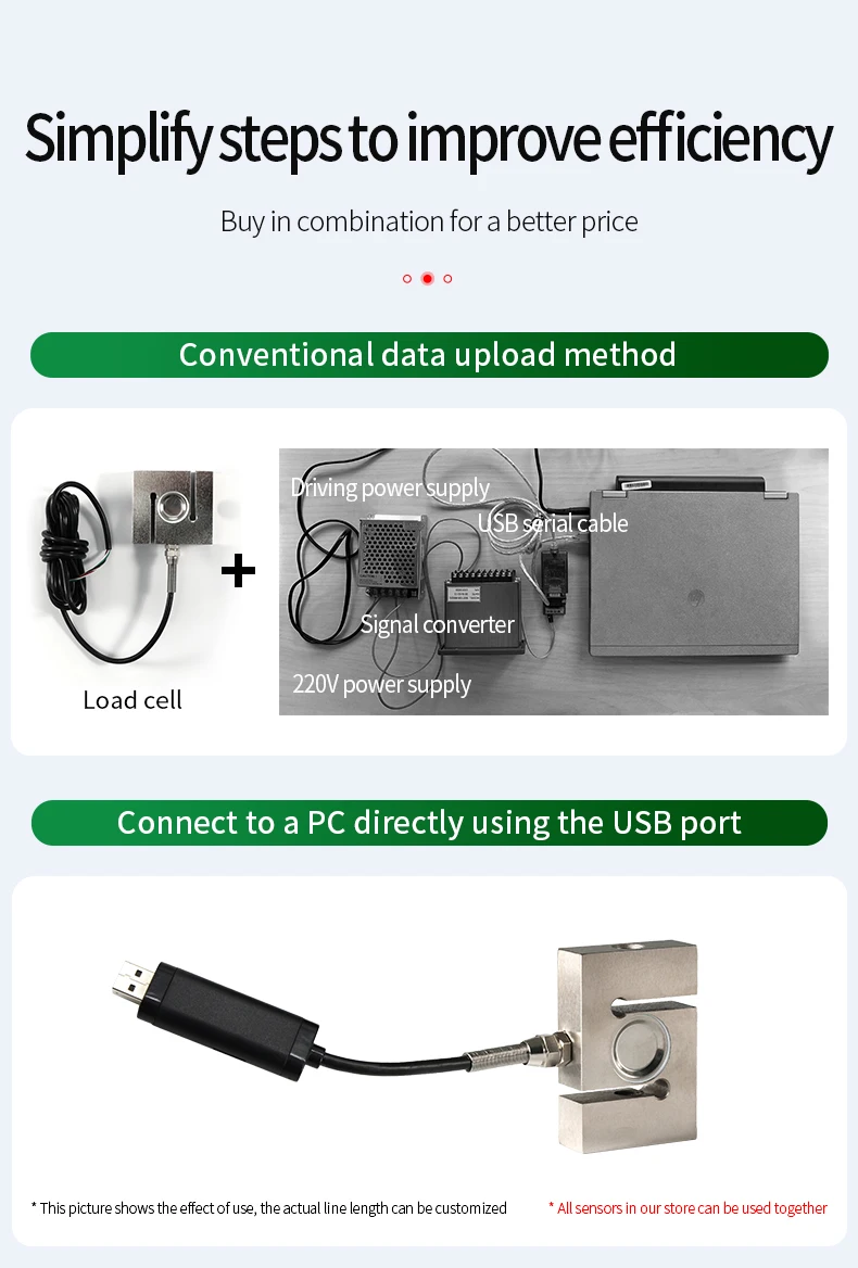 Load Cell Usb Protocol 485 Serial Port Data Cable,Connected To The Computer,Usb Interface Transmitter, Compact And Portable