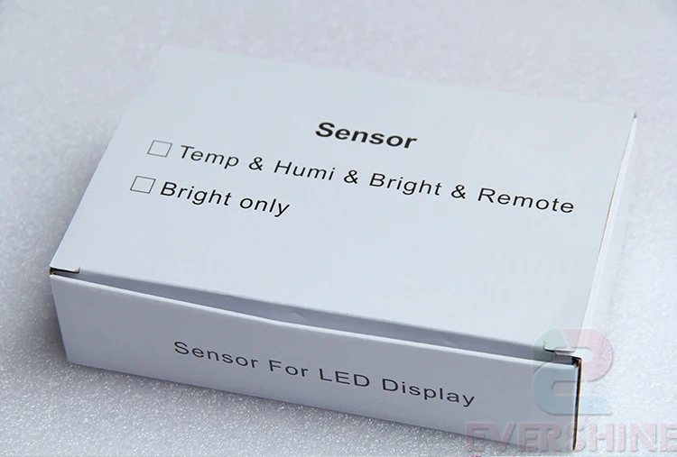 Huidu RGB Full Color Function Sensor Box Support IR,Temperature/Humidity/Brightness Sensor Work With HD-D16/C08L/C16L/A3L/A4L